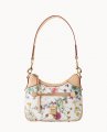 Dooney Botanical Collection Small Hobo White ID-UkzBLe1O