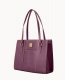 Dooney Saffiano Charlotte Plum Wine ID-O9DSqR3u