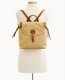 Dooney Nylon Flap Backpack Khaki ID-zQAMaFKR