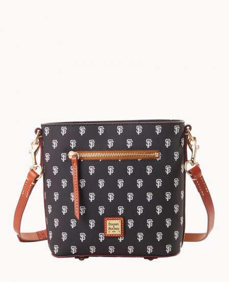 Dooney MLB Giants Small Zip Crossbody GIANTS ID-2ZWLFzkZ - Click Image to Close