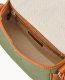 Dooney All Weather Leather 3.0 Saddle Crossbody 20 Green ID-X48KZmdZ