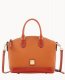 Dooney Pebble Grain Darcy Satchel Caramel ID-SRqcnuDC