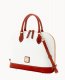 Dooney Pebble Grain Zip Zip Satchel White ID-e9u9qGJy