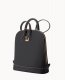 Dooney Saffiano Small Zip Pod Backpack Black ID-1SplYyAT