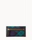 Dooney Tartan Continental Clutch Navy ID-4h9yA2lG