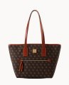 Dooney Gretta Small Tote Brown Tmoro ID-tS7LYSuf