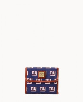 Dooney NFL NY Giants Flap Credit Card Wallet GIANTS ID-Xwg406t7