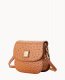 Dooney Ostrich Saddle Bag Caramel ID-DLqCnvKk