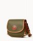 Dooney All Weather Leather 3.0 Saddle Crossbody 20 Green ID-X48KZmdZ