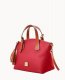 Dooney Pebble Grain Trina Satchel Red ID-ElGeAKoq