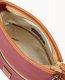 Dooney Pebble Grain Small Zip Sac Wine ID-qtr3g34U