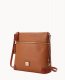 Dooney Pebble Grain Large Tassel Crossbody Caramel ID-nRwrHp30