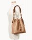 Dooney All Weather Leather 3.0 Drawstring 25 Taupe ID-fEcnlB9E