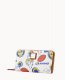 Dooney NFL Rams Large Zip Around Wristlet RAMS ID-r3uarVA6