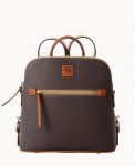 Dooney Pebble Grain Backpack Brown Tmoro ID-KSiiu5up