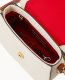 Dooney Pebble Grain Saddle Bag White ID-L4J1MFqz