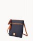 Dooney Pebble Grain Double Zip Tassel Crossbody Midnight Blue ID-tqL1aIa7