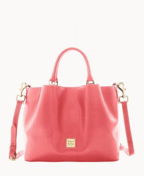 Dooney Saffiano Barlow Bubble Gum ID-nd4LCRKH