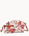 Dooney MLB Reds Suki Crossbody Med Wristlet REDS ID-Z7Towl6H