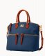 Dooney Dillen Double Pocket Satchel Jeans ID-3RDc7gmL