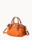 Dooney Pebble Grain Medium Mail Satchel Clementine ID-lCd3YR7F