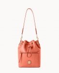Dooney Saffiano Drawstring Coral ID-BBwC19d4