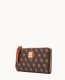 Dooney Gretta Folded Zip Wristlet Brown Tmoro ID-jUyjxnjU