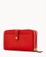 Dooney Alto Large Double Zip Organizer Red ID-078oSfc1