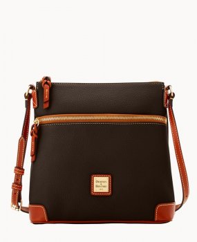 Dooney Pebble Grain Crossbody Brown Tmoro ID-GBr6hH12