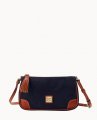 Dooney Suede Slim Crossbody Navy ID-J3x3WY3a