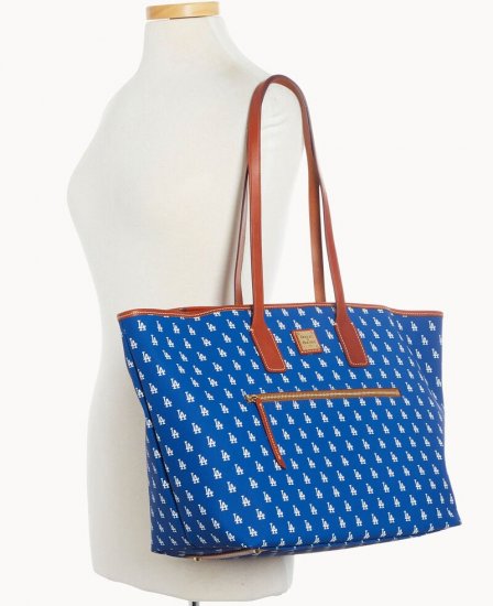 Dooney MLB Dodgers Large Tote DODGERS ID-q13QFRhP - Click Image to Close