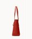 Dooney Henrys Zip Top Tote Red ID-rl9NQynO