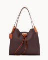 Dooney Oncour Elba Small Full Up Two Chocolate ID-cikw1MJ5