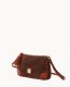 Dooney Suede Slim Crossbody Brown Tmoro ID-PPyFc5BH