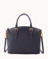 Dooney Florentine Domed Satchel Navy ID-f8yJrXTR