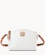 Dooney Wexford Leather Penny Crossbody White ID-mDW4O5N8