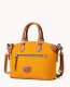 Dooney All Weather Leather 3.0 Domed Satchel 30 Chamois ID-xMSKIHVd