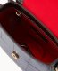 Dooney Denison Saddle Bag Steel Blue ID-sRf9Q6Z7