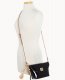 Dooney Patent Crossbody Saddle Bag Black ID-byB7JCNY