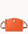 Dooney Wexford Leather Penny Crossbody Coral ID-SiHmgmfC