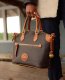 Dooney All Weather Leather 3.0 Domed Satchel 30 Black ID-NtflsAuD