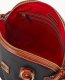 Dooney Pebble Grain Domed Satchel Black ID-3zq21P6n