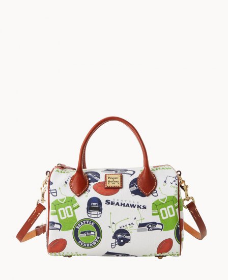 Dooney NFL Seahawks Barrel Satchel SEAHAWKS ID-gmaCrt1m - Click Image to Close