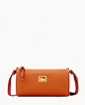 Dooney Dillen Small Barrel Crossbody Caramel ID-oBVERsIm