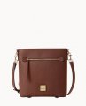 Dooney Saffiano Zip Crossbody Amber ID-9ezzZOWQ