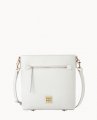 Dooney Saffiano Zip Crossbody Off White ID-YNce6UUs