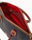 Dooney Pebble Grain Domed Satchel Black ID-9oVQnyJJ