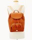 Dooney Pebble Grain Large Murphy Backpack Caramel ID-NZAXkZt3