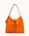 Dooney Oncour Elba Small Full Up Two Tangerine ID-zHEZy3Ll