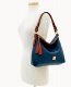 Dooney Pebble Grain Twist Strap Hobo Midnight Blue ID-cmZ1emgd